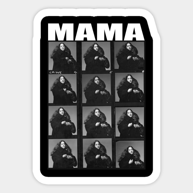 Mama Cass Sticker by Djourob